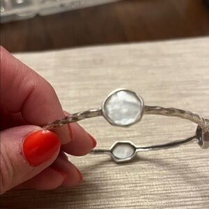 Silpada Silver Hexagon Bracelet